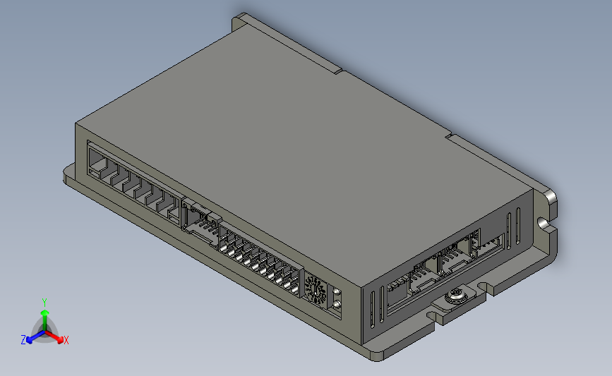 低压伺服系统LD2-CAN7010B-3D图纸