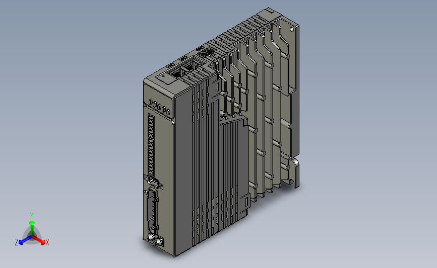 交流伺服系统L6CAN-400-3D图纸