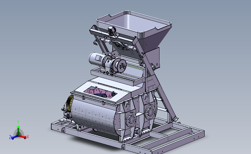 JS500混凝土搅拌机_