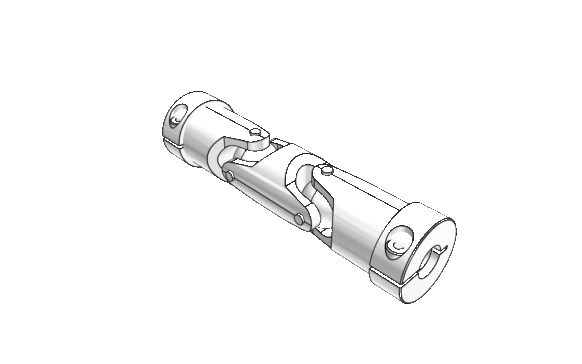 UniJoint万向节联轴器结构3D图纸 STP格式