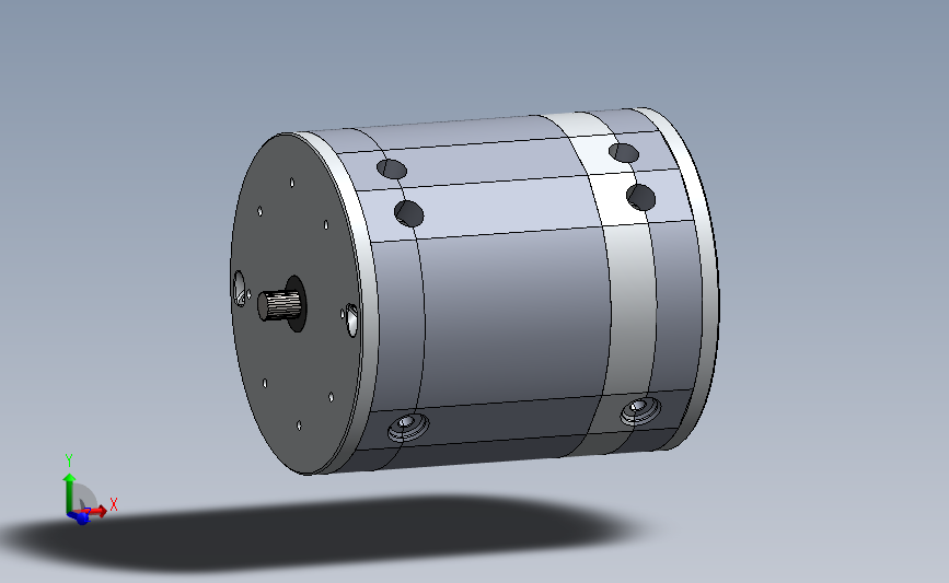 Toroidal Engine环形发动机3D数模图纸 Solidworks设计