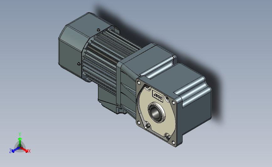 电磁制动减速电机b250rc-R