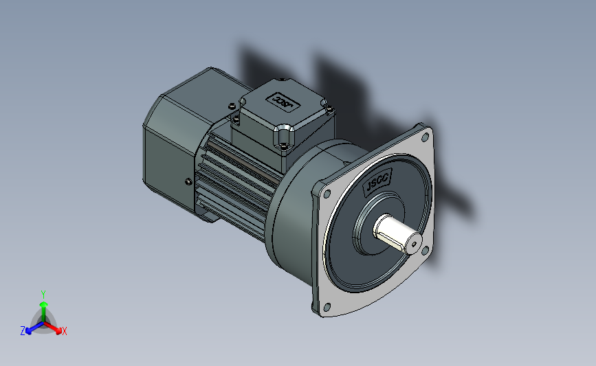 电磁制动减速电机b250v03-R