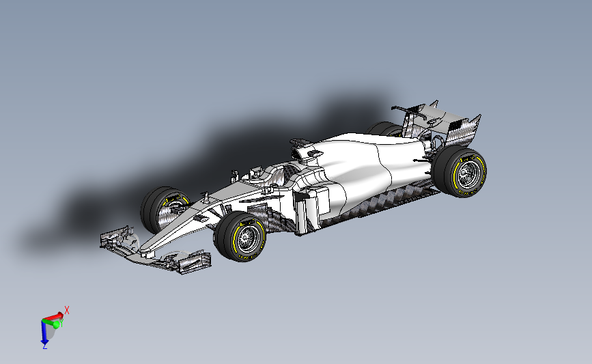 F1 赛车模型
