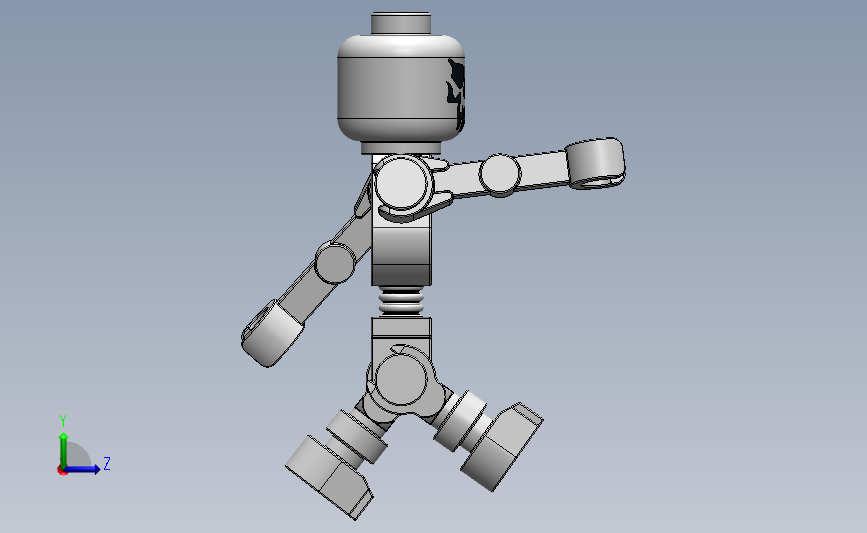 乐高拼装人偶 Solidworks 2014 模型图纸下载 懒石网