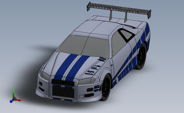 汽车 日产GTR - R34（保罗·沃克版）