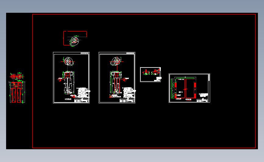 旋风除尘器加工图纸