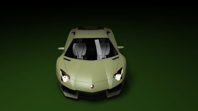 兰博基尼aventador 跑车