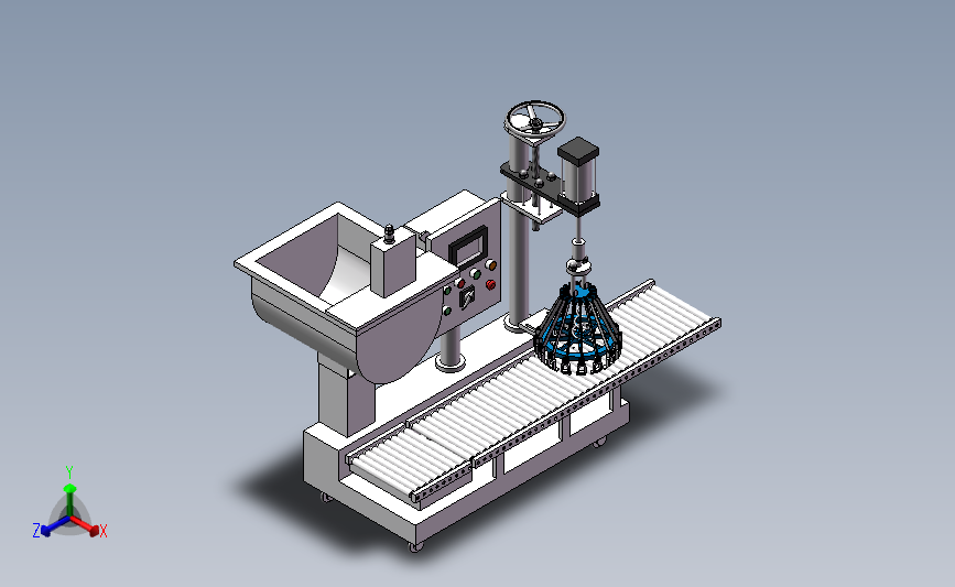 敞开桶类液体灌装机