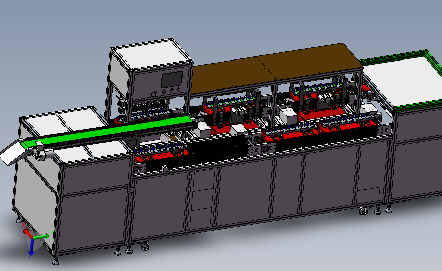 充电器测试自动流水线