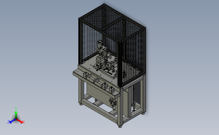 管路装配设备3D图纸 STEP格式