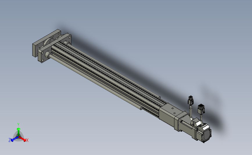 伺服电缸SOE25-L02-C-S350-D-FG-P10-D3