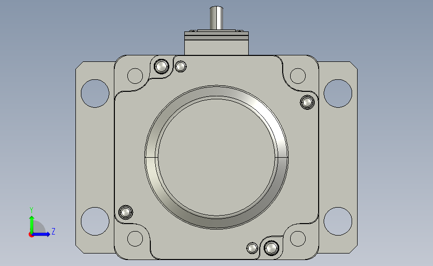 伺服电缸SOE63-L10-C-S300-D-FA-A-P75-D3 左侧视图