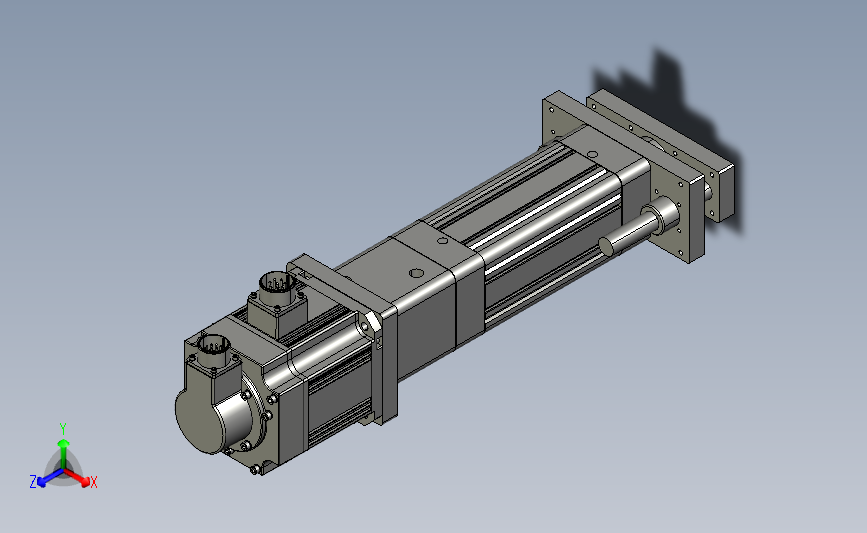 伺服电缸SOE80-L10-C-S50-D-FG-P1K-D3