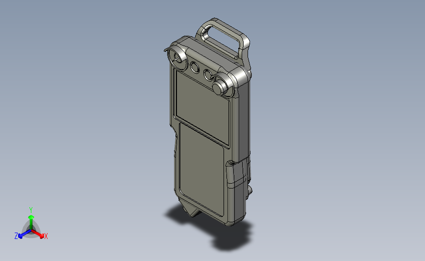 机器人示教器-3D图