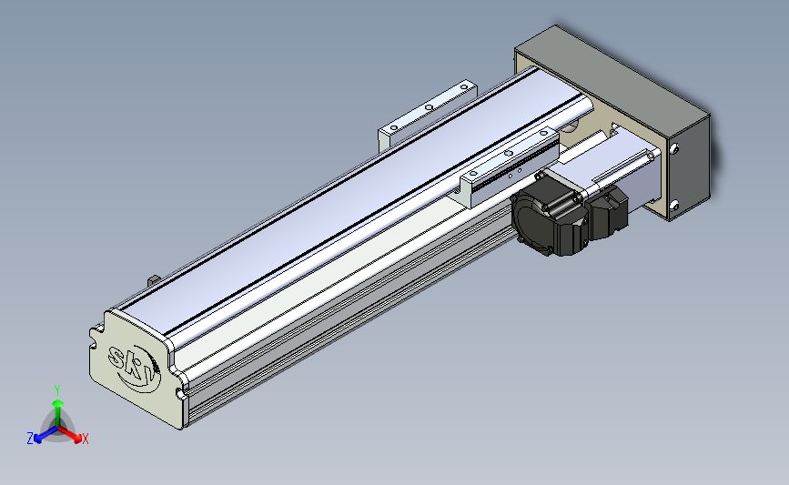 丝杆滑台-半封闭EH8-Lx-C-S200-BR-P10-D3