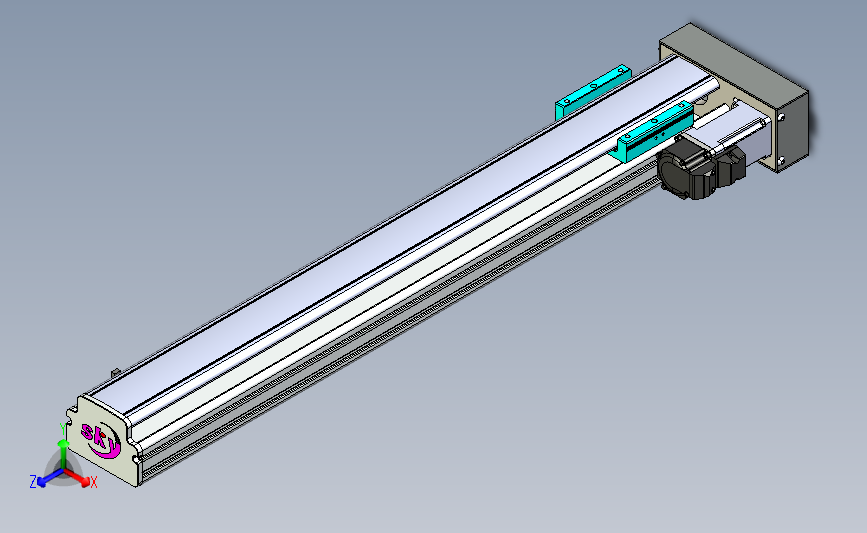 丝杆滑台-半封闭EH8-Lx-C-S500-BR-P10-D3