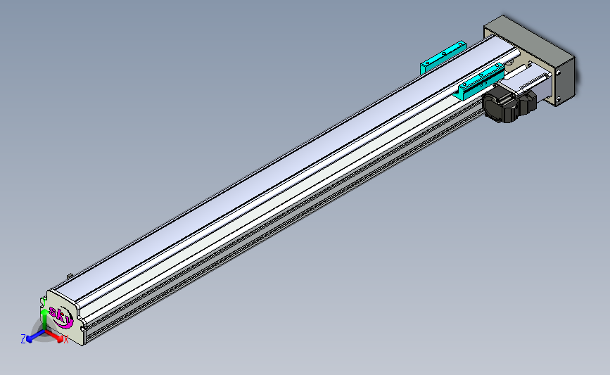 丝杆滑台-半封闭EH8-Lx-C-S650-BR-P10-D3