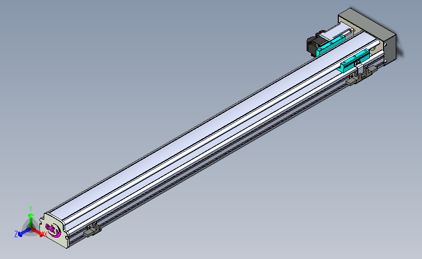 丝杆滑台-半封闭EH8-Lx-C-S750-BL-P10-D3