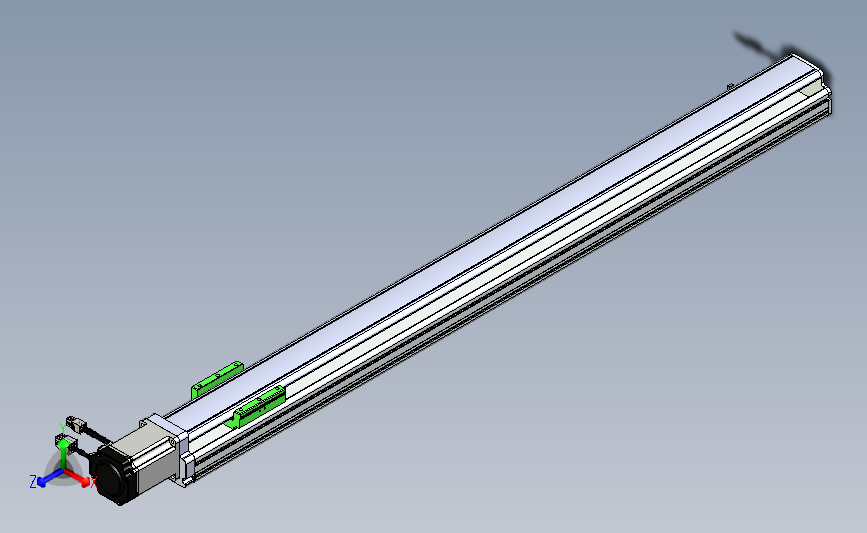丝杆滑台-半封闭EH8-Lx-C-S850-BC-P40-D3