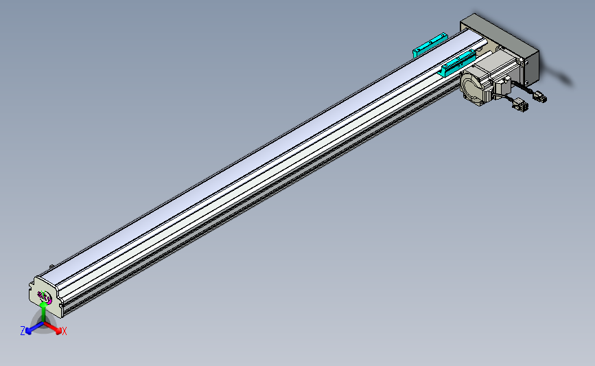 丝杆滑台-半封闭EH8-Lx-C-S900-BR-P40-D3