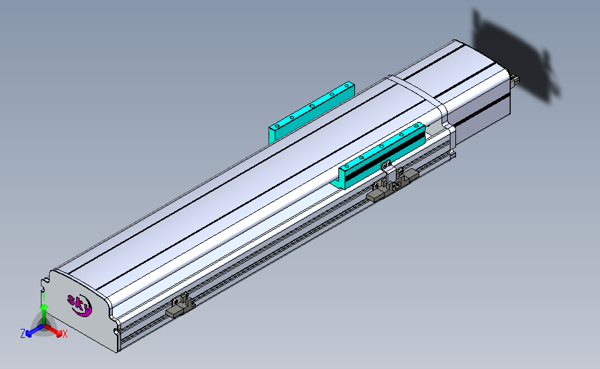 丝杆滑台-半封闭EH13-Lx-C-S350-M-P40-D3