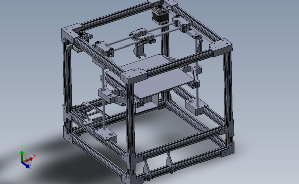 3D 打印机结构图