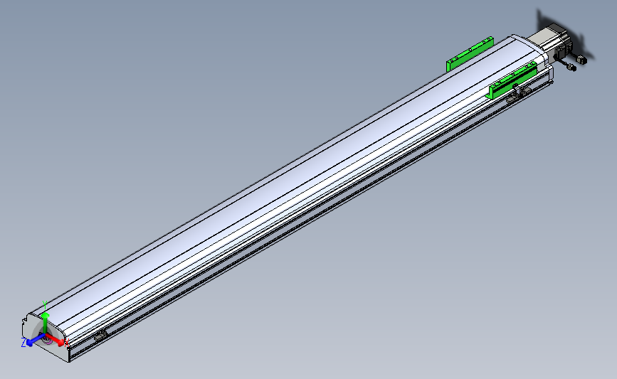 丝杆滑台-半封闭EH17-Lx-C-S1500-BC-P75-D3