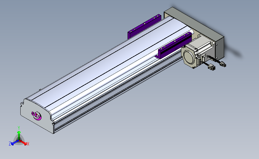 丝杆滑台-半封闭EH17-Lxx-C-S500-BR-P75-D3