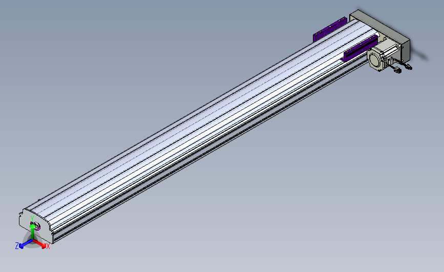 丝杆滑台-半封闭EH17-Lxx-C-S1450-BR-P75-D3