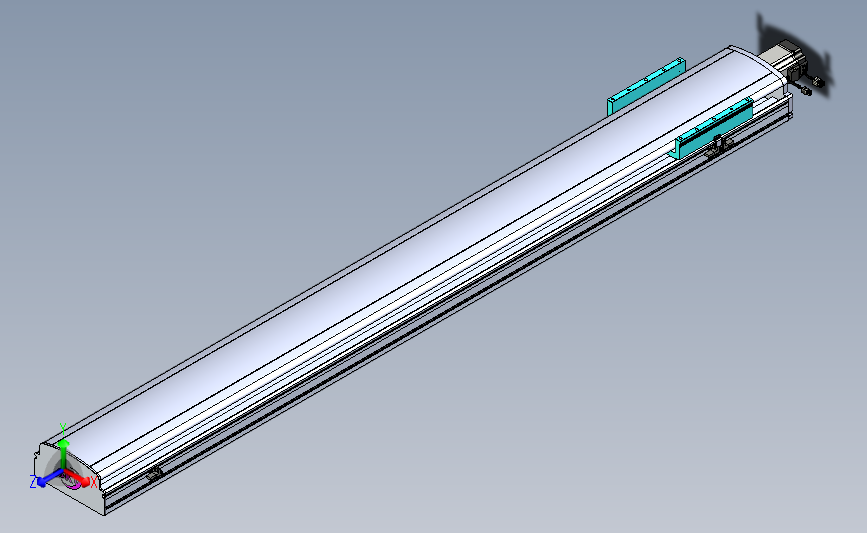 丝杆滑台-半封闭EH22-Lx-C-S1750-BC-P75-D3