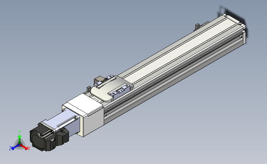 丝杠滑台-全封闭EC5-L10-S250-BC-P10-D3