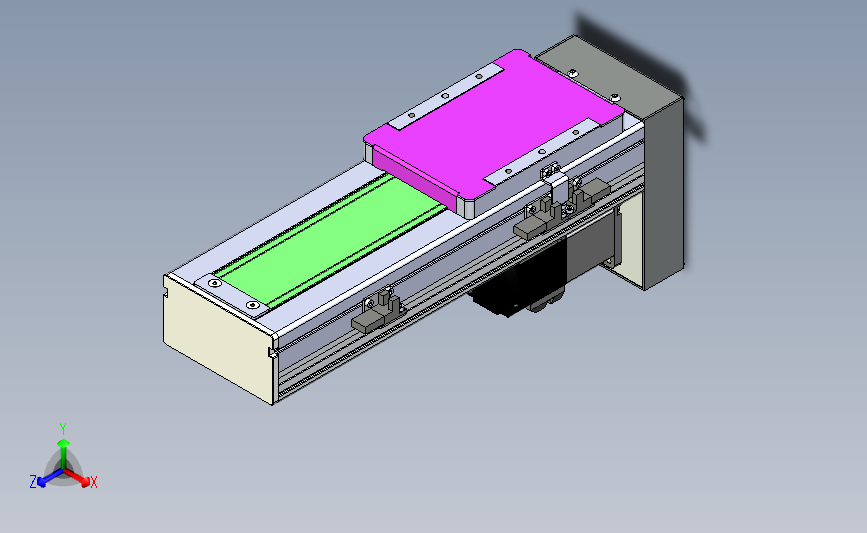 丝杠滑台-全封闭EC10-Lx-C-S150-BD-P40-D3