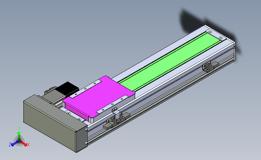 丝杠滑台-全封闭EC10-Lx-C-S300-BR-P40-D3