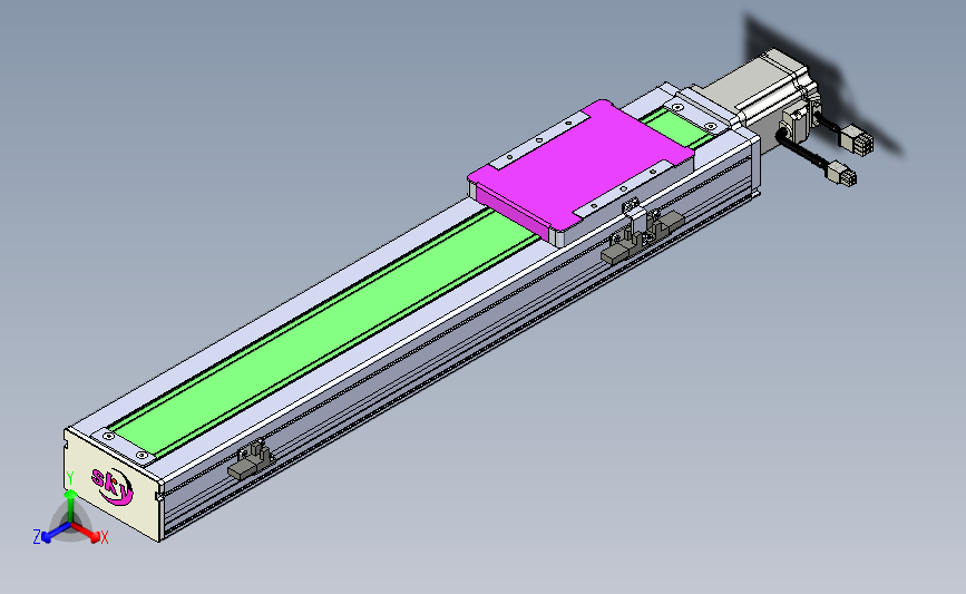 丝杠滑台-全封闭EC10-Lx-C-S400-BC-P40-D3