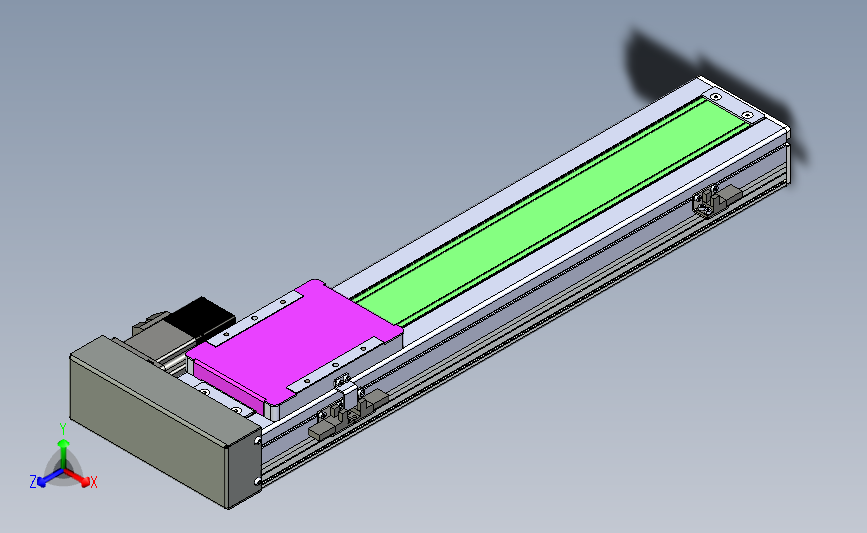 丝杠滑台-全封闭EC10-Lx-C-S400-BR-P40-D3