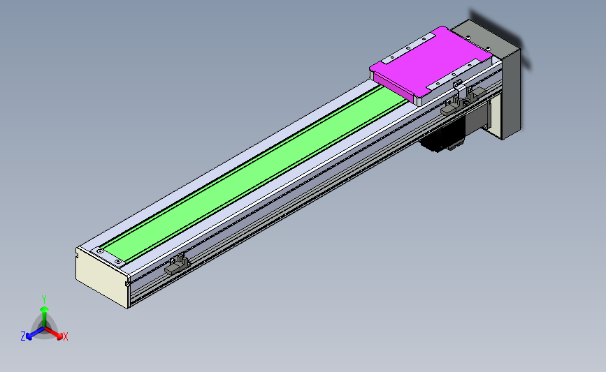 丝杠滑台-全封闭EC10-Lx-C-S550-BD-P40-D3