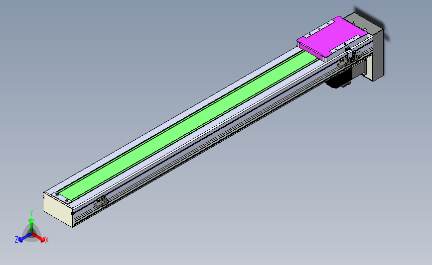 丝杠滑台-全封闭EC10-Lx-C-S850-BD-P40-D3