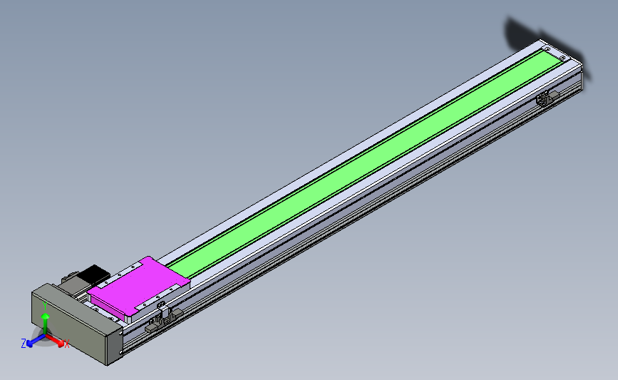 丝杠滑台-全封闭EC10-Lx-C-S900-BR-P40-D3
