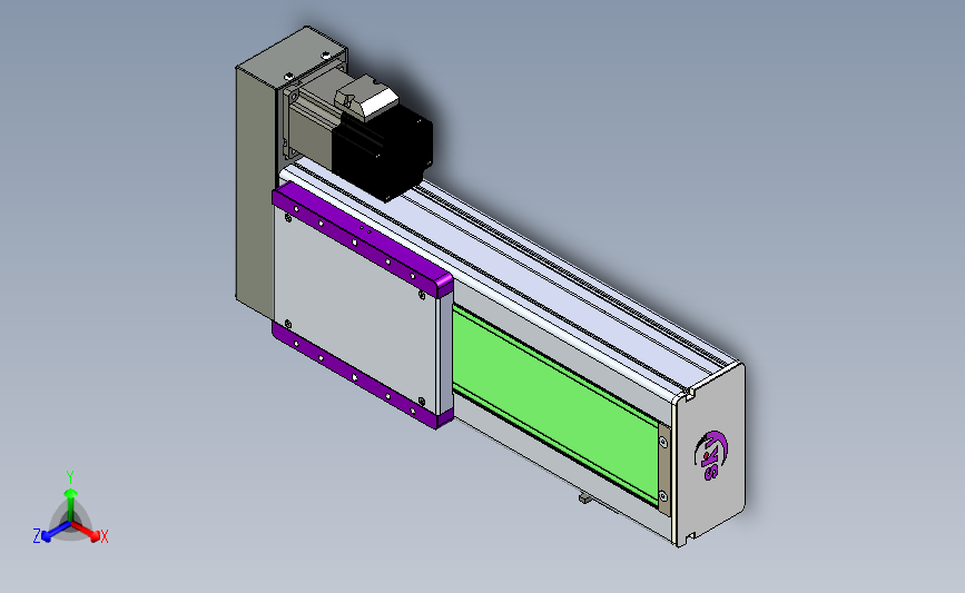丝杠滑台-全封闭EC13-Lx-C-S200-BR-P40-D3