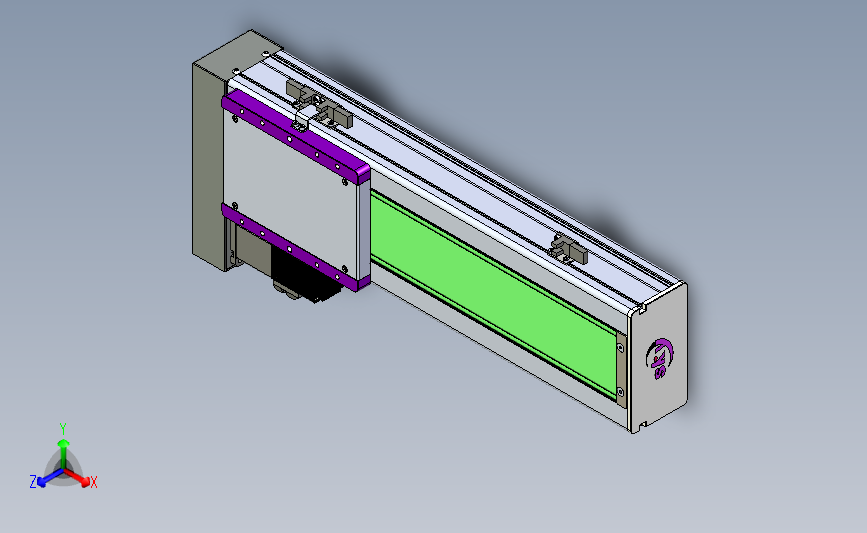 丝杠滑台-全封闭EC13-Lx-C-S300-BL-P40-D3