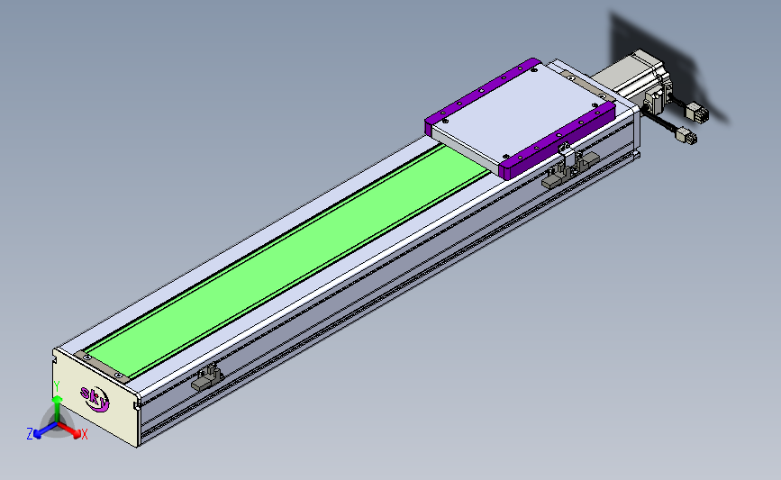 丝杠滑台-全封闭EC13-Lx-C-S550-BC-P40-D3