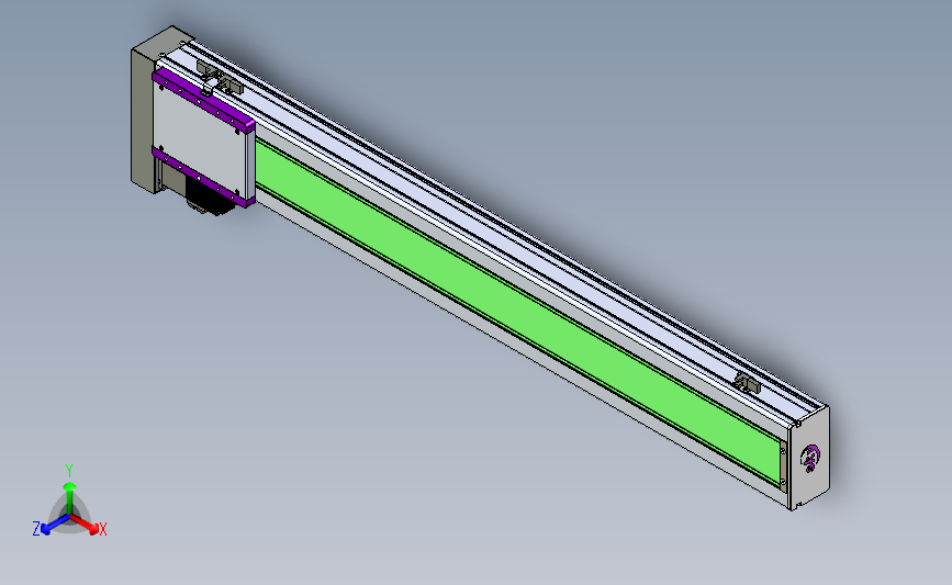 丝杠滑台-全封闭EC13-Lx-C-S950-BL-P40-D3