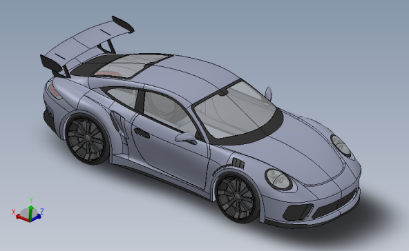 跑车 保时捷 911 GT3