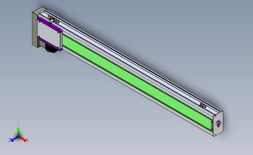 丝杠滑台-全封闭EC13-Lx-C-S1100-BL-P40-D3