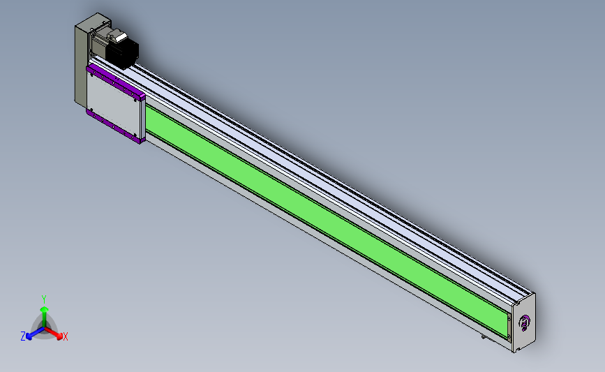 丝杠滑台-全封闭EC13-Lx-C-S1150-BR-P40-D3