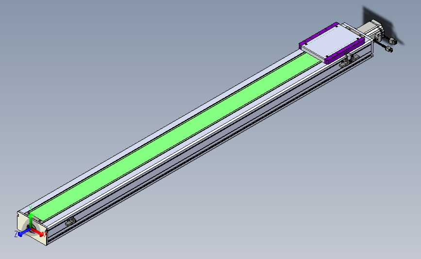 丝杠滑台-全封闭EC13-Lx-C-S1250-BC-P40-D3