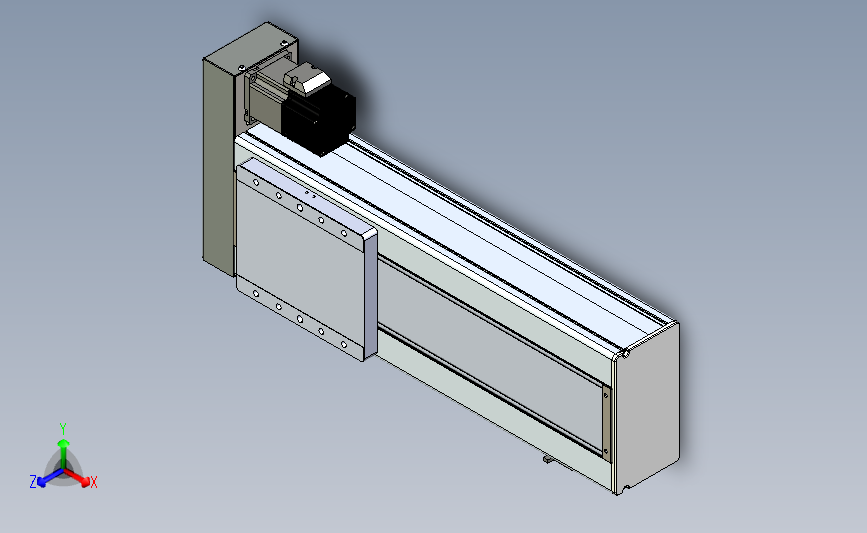 丝杠滑台-全封闭EC17-Lx-C-S300-BR-P40-D3