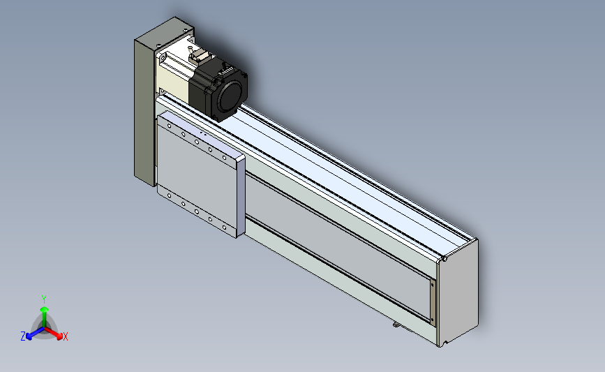 丝杠滑台-全封闭EC17-Lx-C-S400-BR-P75-D3