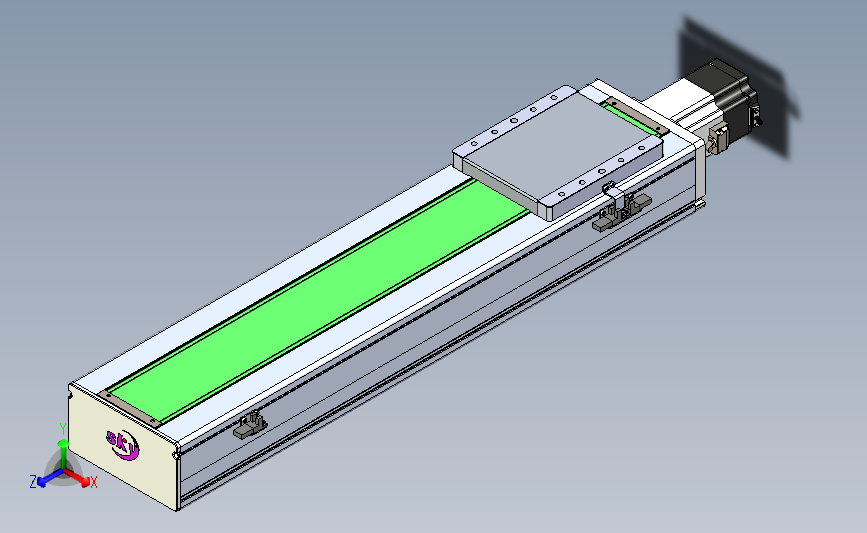 丝杠滑台-全封闭EC17-Lx-C-S550-BC-P75-D3